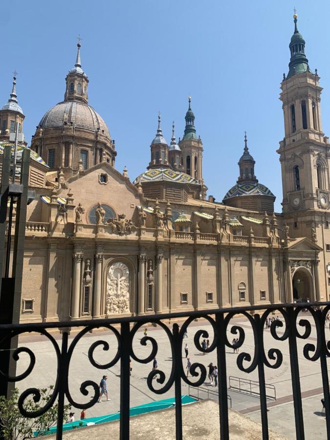 شقة Vtz El Balcon A La Basilica V - Vistas Inmejorables A La Basilica Del Pilar! سرقسطة المظهر الخارجي الصورة