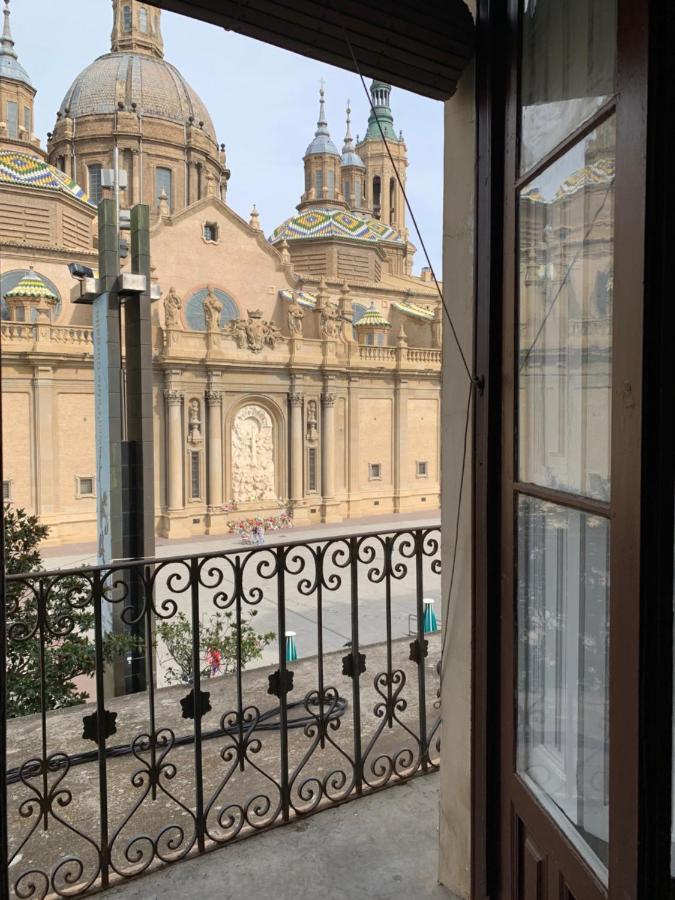 شقة Vtz El Balcon A La Basilica V - Vistas Inmejorables A La Basilica Del Pilar! سرقسطة المظهر الخارجي الصورة